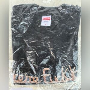 Supreme f**k you tee. New never opened.